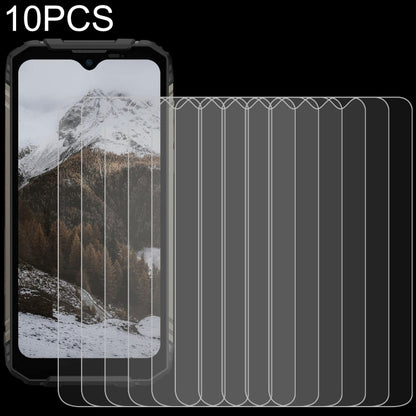 10-pack 2.5D tempered glass screen protector films; phone screen cover and stacked set