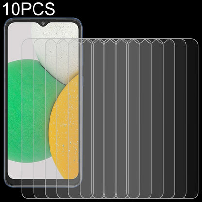 10-pack 2.5D tempered glass screen protector films; phone screen cover with protective sheets