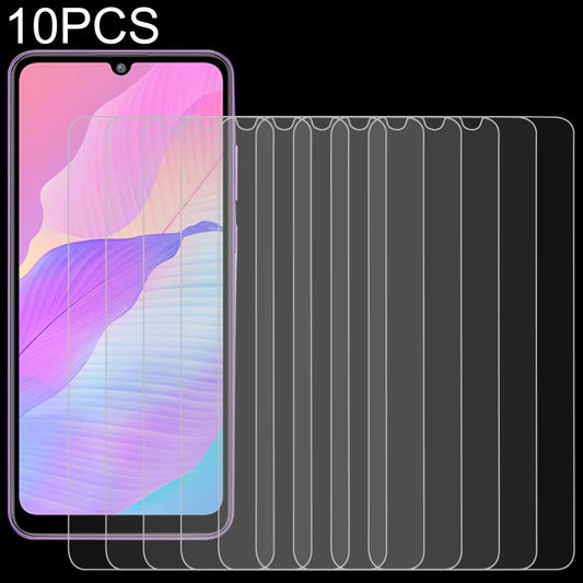 Tempered glass screen protectors set of 10 with clear 2.5D curved edges