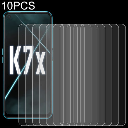 10-pack 2.5D tempered glass screen protectors with 9H strength for phone screen