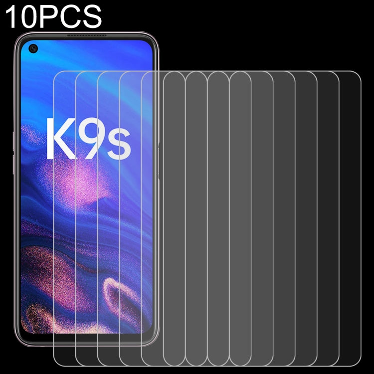 10-pack 9H 2.5D tempered glass screen protector films for mobile device