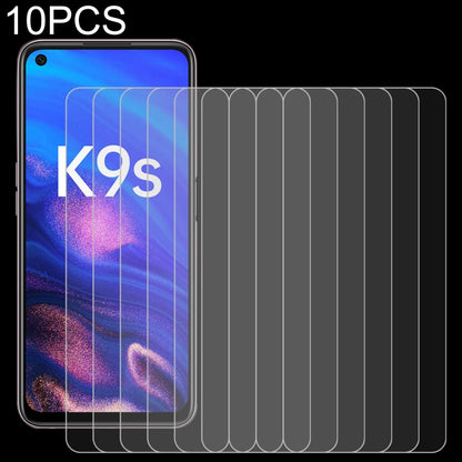 10-pack 9H 2.5D tempered glass screen protector films for mobile device