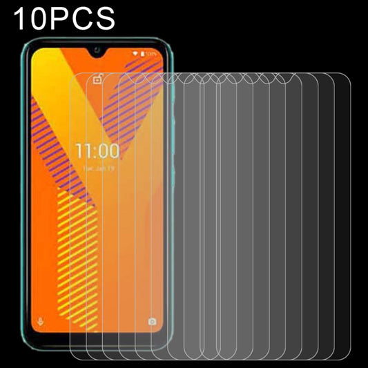 Tempered glass screen protectors, 10-pack, clear 2.5D curved film set
