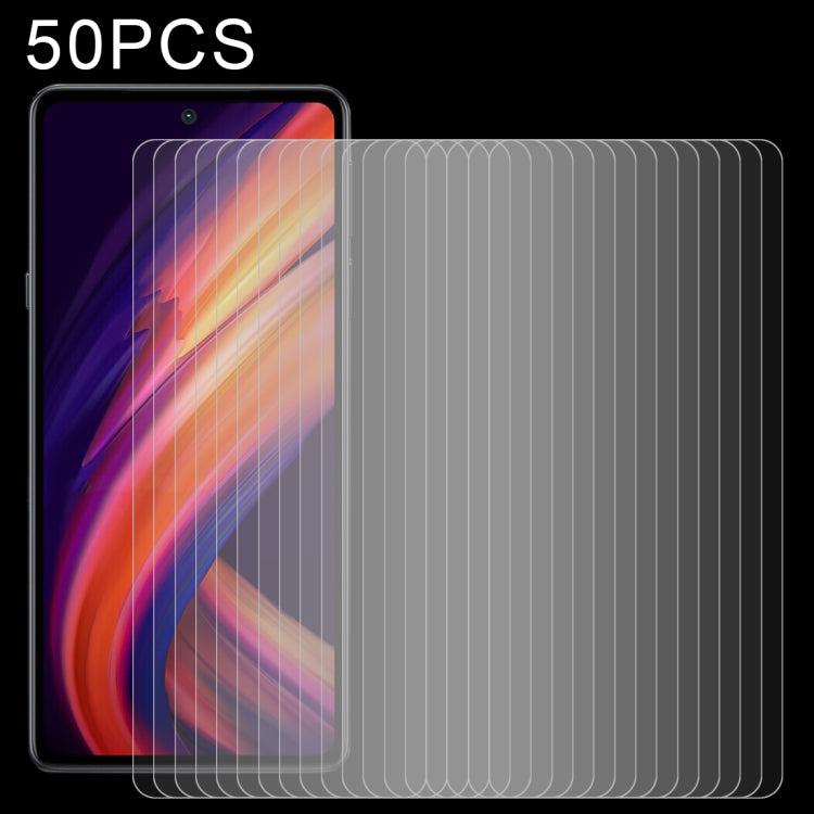 50 PCS 0.26mm 9H 2.5D Tempered Glass Film, For Blackview Oscal C20  (50 PCS), For Meizu M5c (50 PCS), For Wiko Y62 (50 PCS), For Meizu 18x (50 PCS), For Crosscall Trekker M1 (50 PCS), For Sony Xperia 10 III Lite (50 PCS), For Wiko Ride 3 (50 PCS)      ...