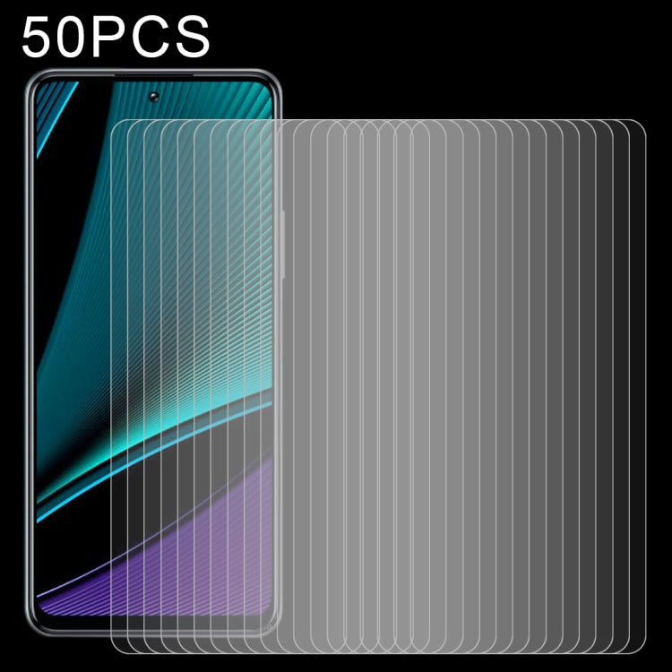 50 PCS 0.26mm 9H 2.5D Tempered Glass Film, For Blackview Oscal C20  (50 PCS), For Meizu M5c (50 PCS), For Wiko Y62 (50 PCS), For Meizu 18x (50 PCS), For Crosscall Trekker M1 (50 PCS), For Sony Xperia 10 III Lite (50 PCS), For Wiko Ride 3 (50 PCS)      ...