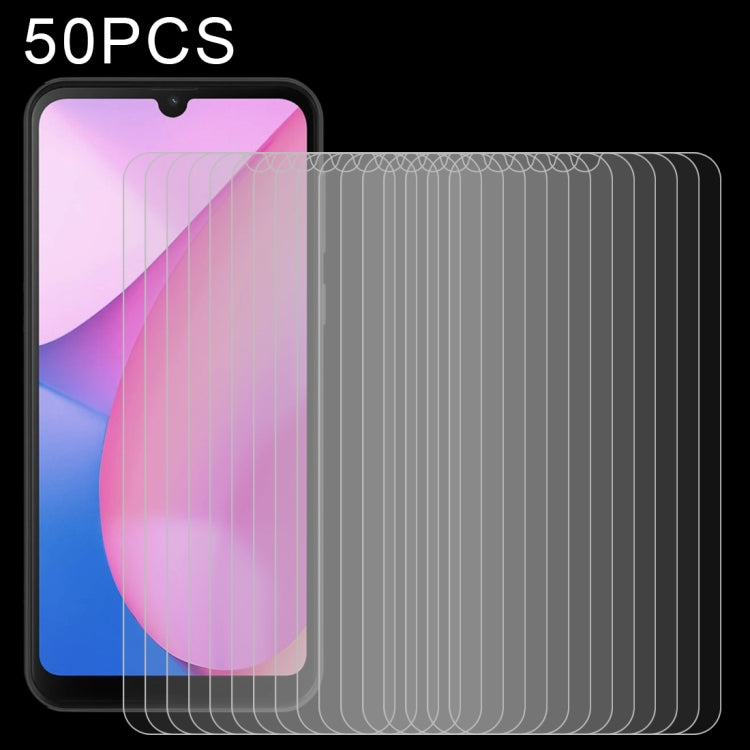 50 PCS 0.26mm 9H 2.5D Tempered Glass Film, For Blackview Oscal C20  (50 PCS), For Meizu M5c (50 PCS), For Wiko Y62 (50 PCS), For Meizu 18x (50 PCS), For Crosscall Trekker M1 (50 PCS), For Sony Xperia 10 III Lite (50 PCS), For Wiko Ride 3 (50 PCS)      ...