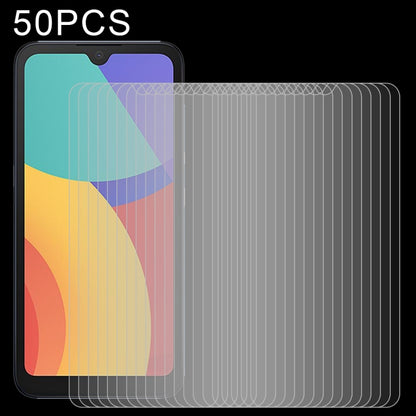 50 PCS 0.26mm 9H 2.5D Tempered Glass Film, For Blackview Oscal C20  (50 PCS), For Meizu M5c (50 PCS), For Wiko Y62 (50 PCS), For Meizu 18x (50 PCS), For Crosscall Trekker M1 (50 PCS), For Sony Xperia 10 III Lite (50 PCS), For Wiko Ride 3 (50 PCS)      ...