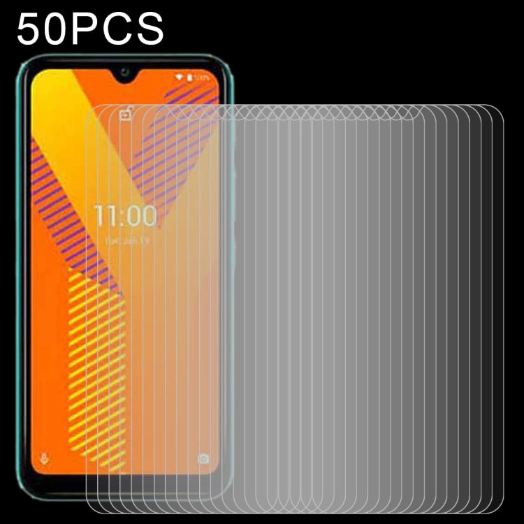 50 PCS 0.26mm 9H 2.5D Tempered Glass Film, For Blackview Oscal C20  (50 PCS), For Meizu M5c (50 PCS), For Wiko Y62 (50 PCS), For Meizu 18x (50 PCS), For Crosscall Trekker M1 (50 PCS), For Sony Xperia 10 III Lite (50 PCS), For Wiko Ride 3 (50 PCS)      ...