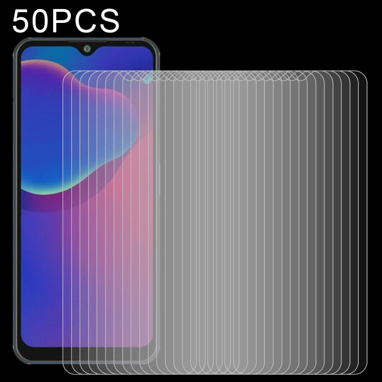 50 PCS 0.26mm 9H 2.5D Tempered Glass Film, For Blackview Oscal C20  (50 PCS), For Meizu M5c (50 PCS), For Wiko Y62 (50 PCS), For Meizu 18x (50 PCS), For Crosscall Trekker M1 (50 PCS), For Sony Xperia 10 III Lite (50 PCS), For Wiko Ride 3 (50 PCS)      ...