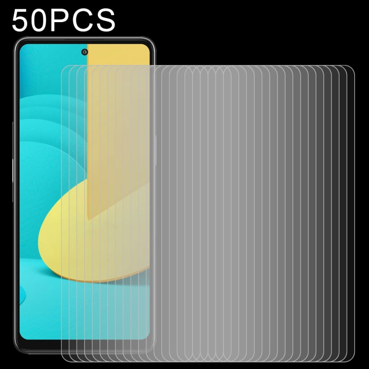 50 PCS 0.26mm 9H 2.5D Tempered Glass Film, For Blackview Oscal C20  (50 PCS), For Meizu M5c (50 PCS), For Wiko Y62 (50 PCS), For Meizu 18x (50 PCS), For Crosscall Trekker M1 (50 PCS), For Sony Xperia 10 III Lite (50 PCS), For Wiko Ride 3 (50 PCS)      ...