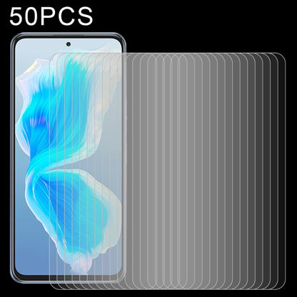 50 PCS 0.26mm 9H 2.5D Tempered Glass Film, For Blackview Oscal C20  (50 PCS), For Meizu M5c (50 PCS), For Wiko Y62 (50 PCS), For Meizu 18x (50 PCS), For Crosscall Trekker M1 (50 PCS), For Sony Xperia 10 III Lite (50 PCS), For Wiko Ride 3 (50 PCS)      ...