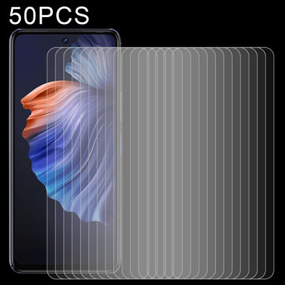 50 PCS 0.26mm 9H 2.5D Tempered Glass Film, For Blackview Oscal C20  (50 PCS), For Meizu M5c (50 PCS), For Wiko Y62 (50 PCS), For Meizu 18x (50 PCS), For Crosscall Trekker M1 (50 PCS), For Sony Xperia 10 III Lite (50 PCS), For Wiko Ride 3 (50 PCS)      ...