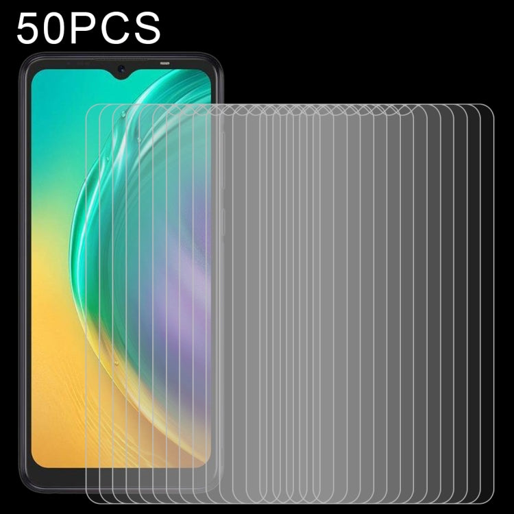 50 PCS 0.26mm 9H 2.5D Tempered Glass Film, For Blackview Oscal C20  (50 PCS), For Meizu M5c (50 PCS), For Wiko Y62 (50 PCS), For Meizu 18x (50 PCS), For Crosscall Trekker M1 (50 PCS), For Sony Xperia 10 III Lite (50 PCS), For Wiko Ride 3 (50 PCS)      ...