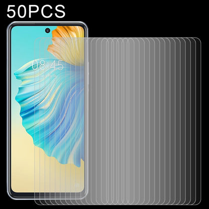 50 PCS 0.26mm 9H 2.5D Tempered Glass Film, For Blackview Oscal C20  (50 PCS), For Meizu M5c (50 PCS), For Wiko Y62 (50 PCS), For Meizu 18x (50 PCS), For Crosscall Trekker M1 (50 PCS), For Sony Xperia 10 III Lite (50 PCS), For Wiko Ride 3 (50 PCS)      ...