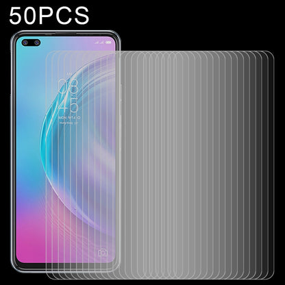 50 PCS 0.26mm 9H 2.5D Tempered Glass Film, For Blackview Oscal C20  (50 PCS), For Meizu M5c (50 PCS), For Wiko Y62 (50 PCS), For Meizu 18x (50 PCS), For Crosscall Trekker M1 (50 PCS), For Sony Xperia 10 III Lite (50 PCS), For Wiko Ride 3 (50 PCS)      ...