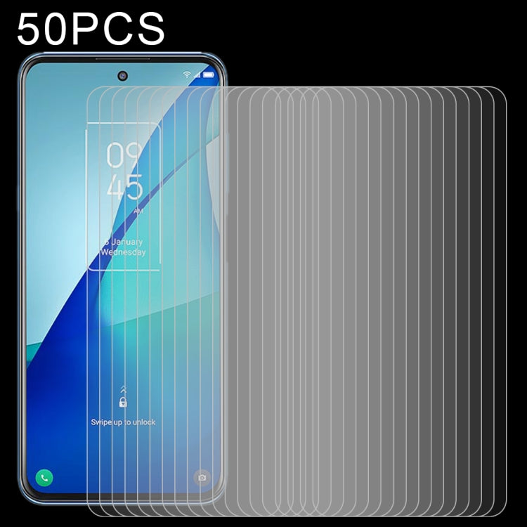 50 PCS 0.26mm 9H 2.5D Tempered Glass Film, For Blackview Oscal C20  (50 PCS), For Meizu M5c (50 PCS), For Wiko Y62 (50 PCS), For Meizu 18x (50 PCS), For Crosscall Trekker M1 (50 PCS), For Sony Xperia 10 III Lite (50 PCS), For Wiko Ride 3 (50 PCS)      ...