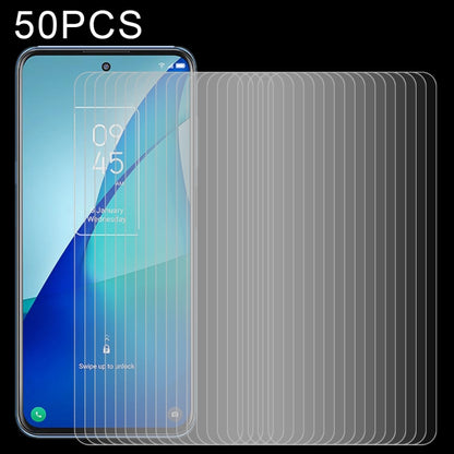50 PCS 0.26mm 9H 2.5D Tempered Glass Film, For Blackview Oscal C20  (50 PCS), For Meizu M5c (50 PCS), For Wiko Y62 (50 PCS), For Meizu 18x (50 PCS), For Crosscall Trekker M1 (50 PCS), For Sony Xperia 10 III Lite (50 PCS), For Wiko Ride 3 (50 PCS)      ...