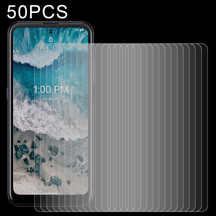 50 PCS 0.26mm 9H 2.5D Tempered Glass Film, For Blackview Oscal C20  (50 PCS), For Meizu M5c (50 PCS), For Wiko Y62 (50 PCS), For Meizu 18x (50 PCS), For Crosscall Trekker M1 (50 PCS), For Sony Xperia 10 III Lite (50 PCS), For Wiko Ride 3 (50 PCS)      ...