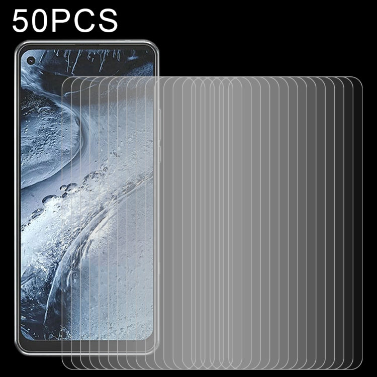 50 PCS 0.26mm 9H 2.5D Tempered Glass Film, For Blackview Oscal C20  (50 PCS), For Meizu M5c (50 PCS), For Wiko Y62 (50 PCS), For Meizu 18x (50 PCS), For Crosscall Trekker M1 (50 PCS), For Sony Xperia 10 III Lite (50 PCS), For Wiko Ride 3 (50 PCS)      ...