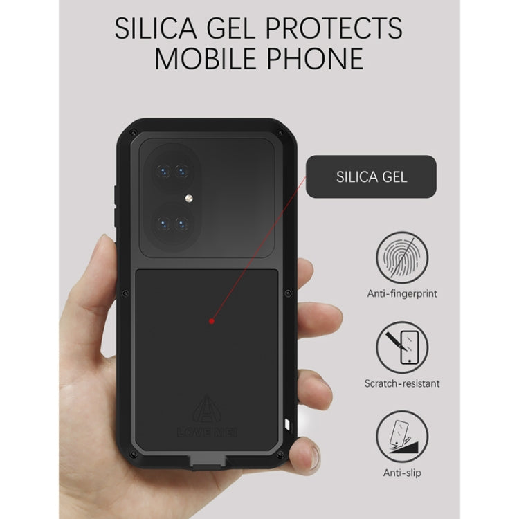 Black phone case with silica gel interior and anti-fingerprint, anti-slip grip