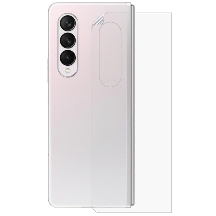 Hydrogel back screen protector film with cutouts for camera and flash