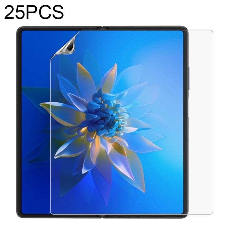 Hydrogel full-screen protector film (25-pack) on foldable tablet display