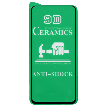 9D full-coverage ceramic film screen protector, anti-shock, adhesive glue style