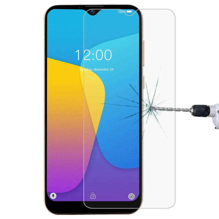 Tempered glass screen protector film with 2.5D curved edges for smartphone display