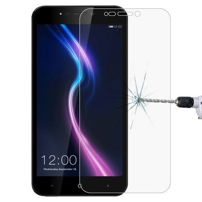 9H tempered glass screen protector film with 2.5D curved edges; crack test displayed