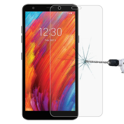 Tempered glass screen protector film with 2.5D curved edges for smartphone front