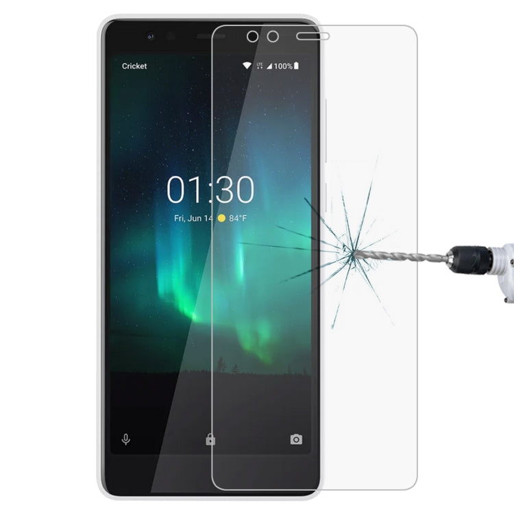 Tempered glass screen protector film, clear 2.5D curved edges for shatter resistance