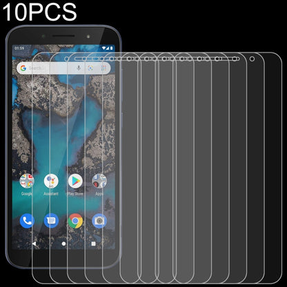 Tempered glass screen protectors, 10-pack, 2.5D rounded edge, multiple sheets shown