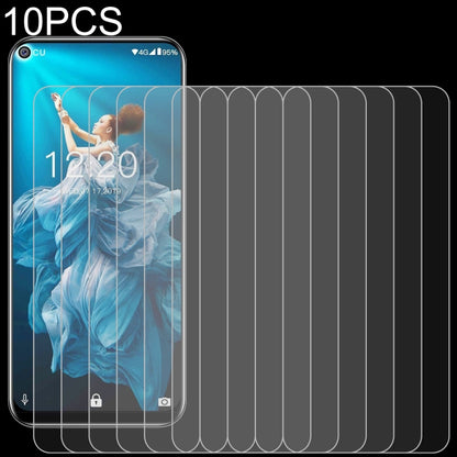Tempered glass screen protectors, 10-pack, 2.5D rounded edge, layered set for phone