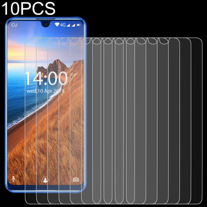 Tempered glass screen protectors, 10-pack, 2.5D rounded edge, stack on screen