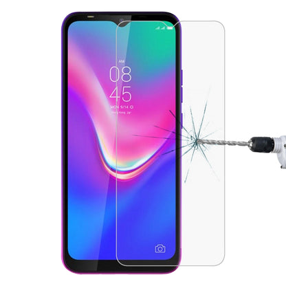 Phone screen protector tempered glass film, clear 9H glass with 2.5D edges