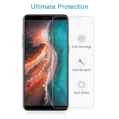 Tempered glass screen protector with anti-smudge, anti-scratch, anti-glare coating
