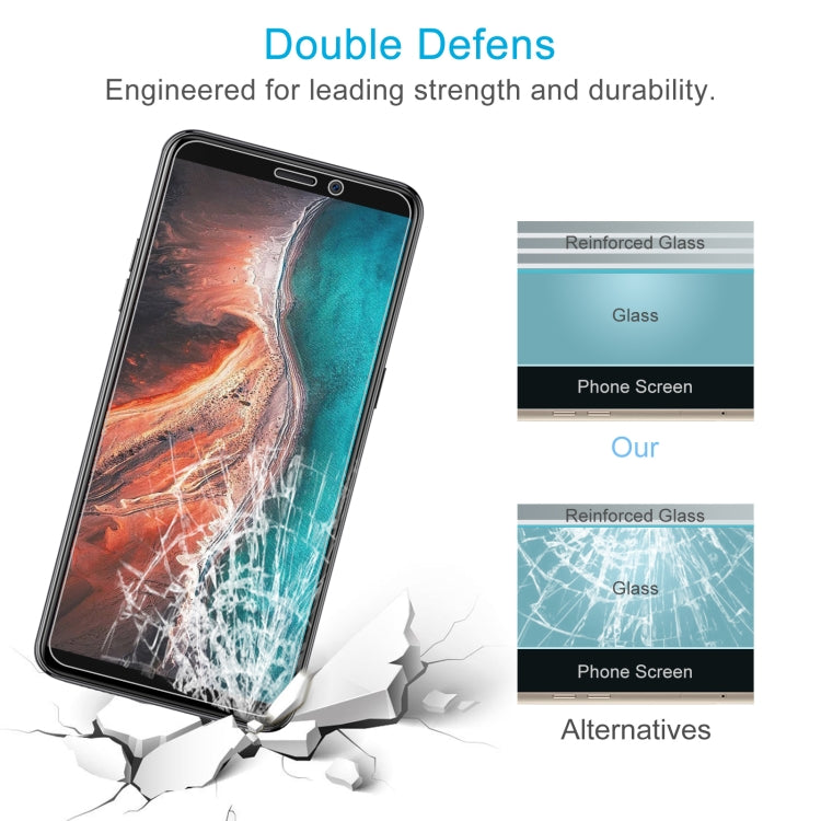 Tempered glass screen protector with reinforced glass for durable smartphone protection