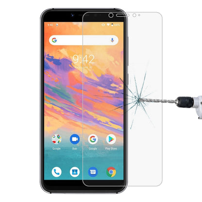 Tempered glass screen protector for smartphone screen with cracked glass from impact