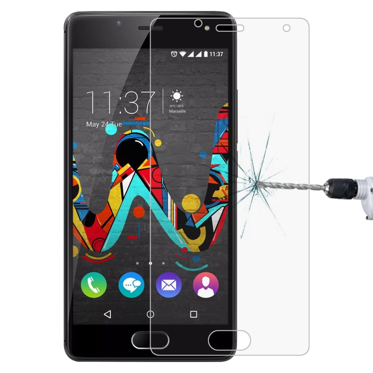 Clear tempered glass screen protector for smartphone display, rounded-corner fit