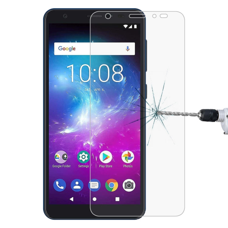 Tempered glass screen protector film with 9H rating and 2.5D rounded edges