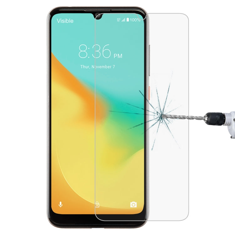 Phone display tempered glass film, clear 9H protection with 2.5D edges