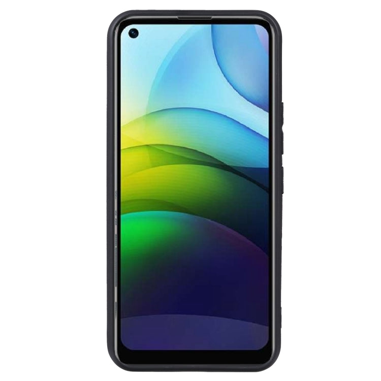 Black TPU phone case for Lenovo K12 Pro, slim side profile with cutouts