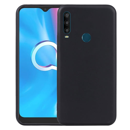 Black TPU phone case with camera and fingerprint cutouts