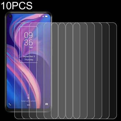 10-pack tempered glass screen protectors with 2.5D rounded edges