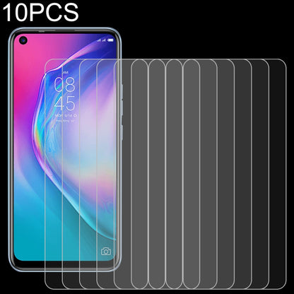 10-pack 9H 2.5D tempered-glass screen protectors with transparent curved glass