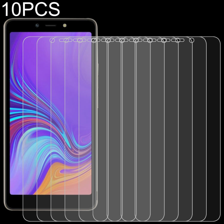 Tempered glass screen protectors, 10 pcs, transparent 2.5D curved-edge sheets