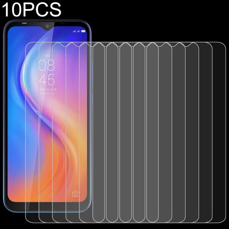 Tempered glass screen protector set of 10 with 2.5D edge cutouts