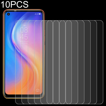 Ten tempered glass screen protectors, 2.5D curved edges, raised cutouts