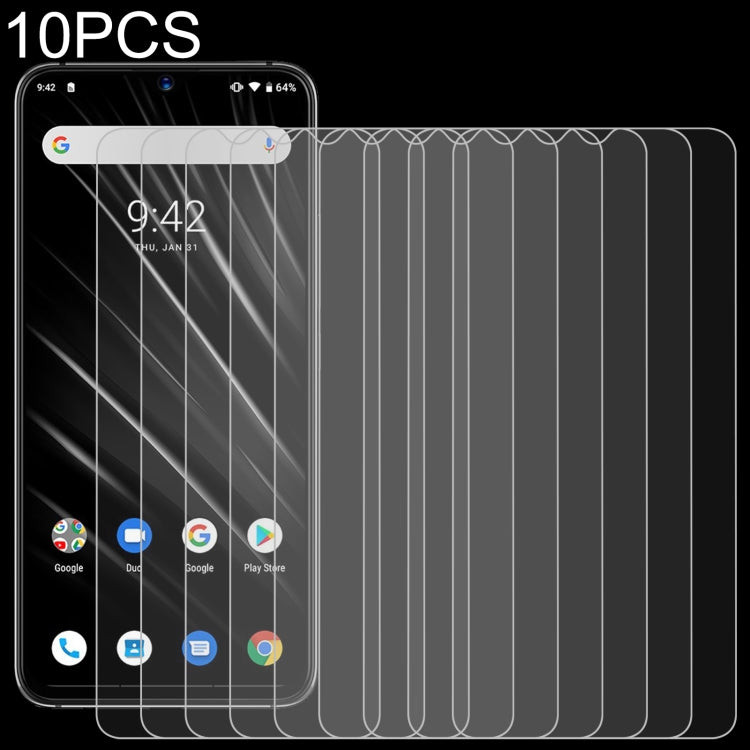 10-pack 9H 2.5D tempered-glass screen protector set for smartphone front glass