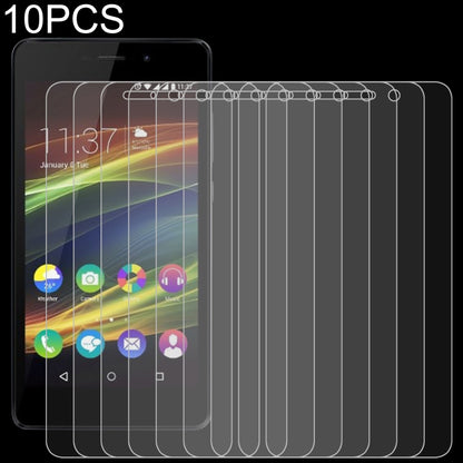 Tempered glass screen protectors, 10 pcs, clear 2.5D curved-edge covers